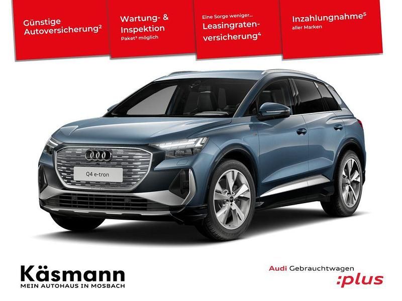 Gebraucht Audi e-tron 210 kW (286 PS) 2025 Geysirblau metallic (metallic) SUV