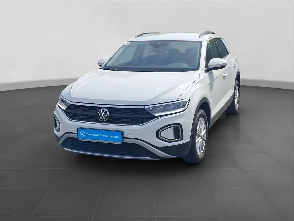 Gebraucht VW T-Roc Life 110 PS (80 kW) 2022 Weiß SUV