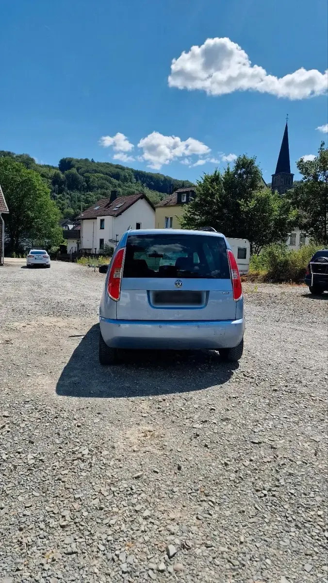 Gebraucht Skoda Roomster 105 PS (77 kW) 2007 Blau Van / Kleinbus