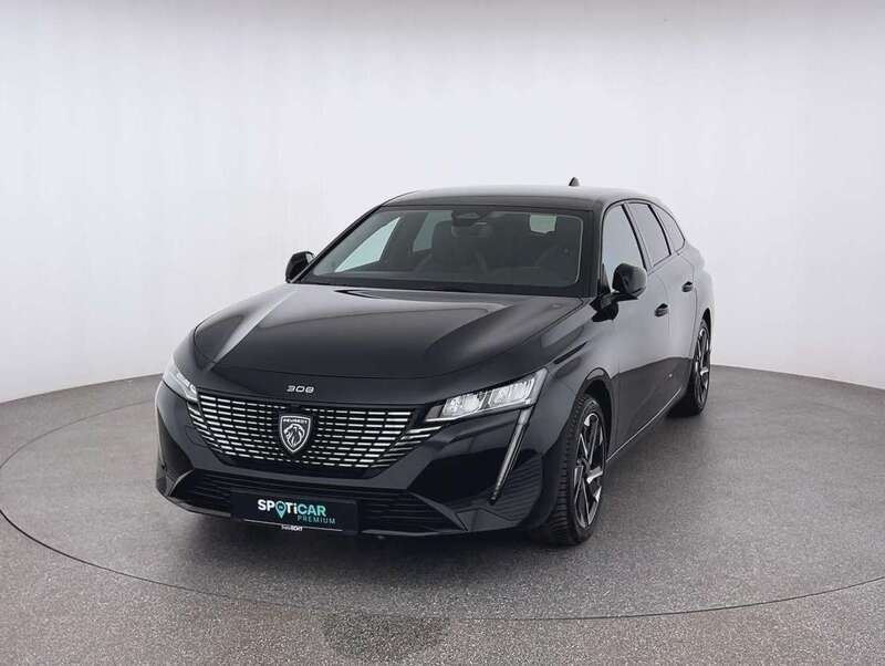 Schwarz (metallic) Gebraucht 2023 Peugeot 308 Allure Kombi | 23.970 € (Guter Preis) - Bild 1/2