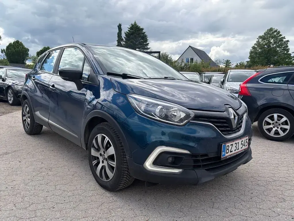 Gebraucht Renault Captur 90 PS (66 kW) 2018 Blau SUV