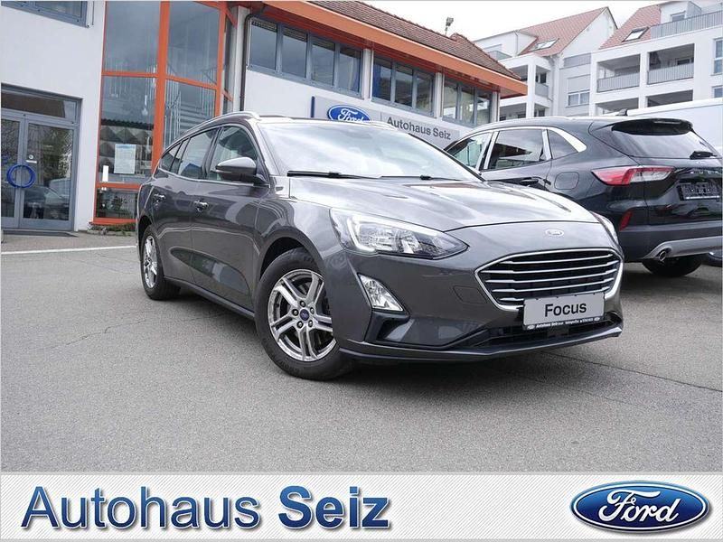 Gebraucht Ford Focus Cool & Connect 125 PS (91 kW) 2021 Grau / magnetic grau (metallic) Kombi