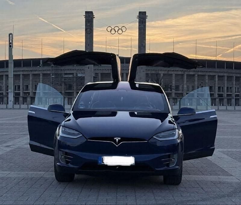 Gebraucht Tesla Model X 244 kW (332 PS) 2017 Blau SUV