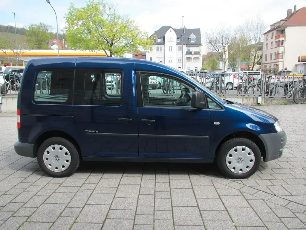 Brugt VW Caddy Team 105 HK (77 kW) 2010 Blå MPV