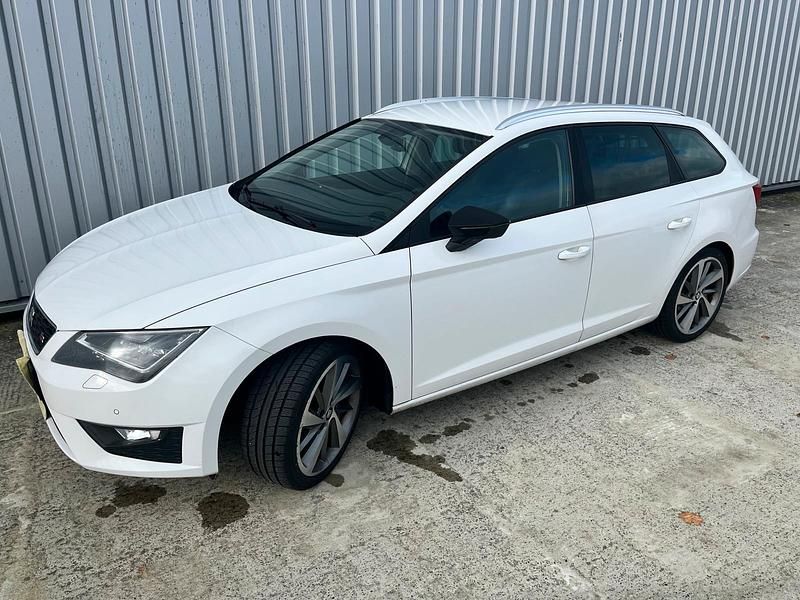 Weiß Gebraucht 2014 Seat Leon FR Kombi | 9.850 € (Etwas zu teuer) - Bild 1/4