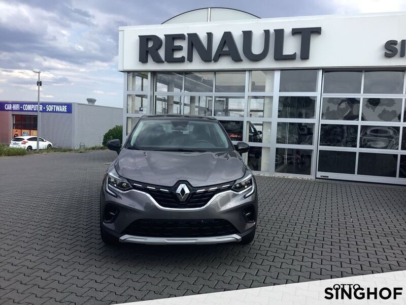 Gebraucht Renault Captur Intens 90 PS (66 kW) 2022 Stahlgrau / black pearl schwarz SUV