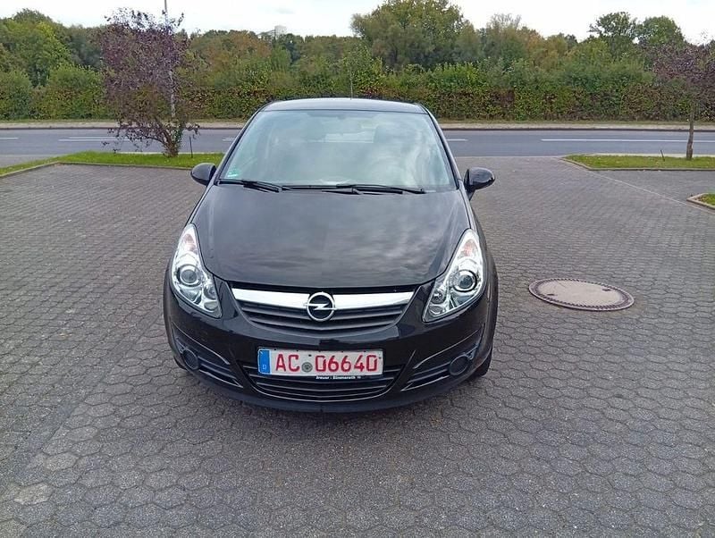 Schwarz Gebraucht 2008 Opel Corsa Cosmo Limousine | 2.499 € (Fairer Preis) - Bild 1/4