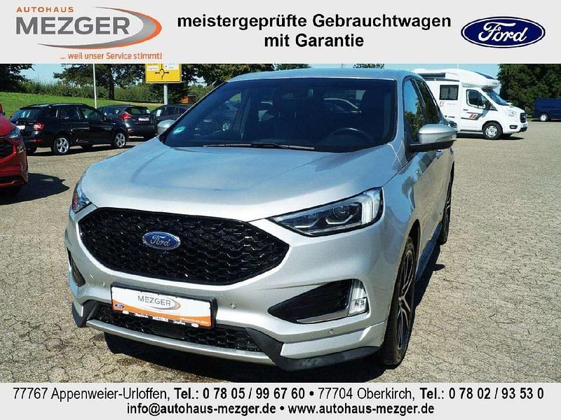 Brightsilber (metallic) Gebraucht 2019 Ford Edge ST-Line SUV | 21.990 € (Fairer Preis) - Bild 1/4