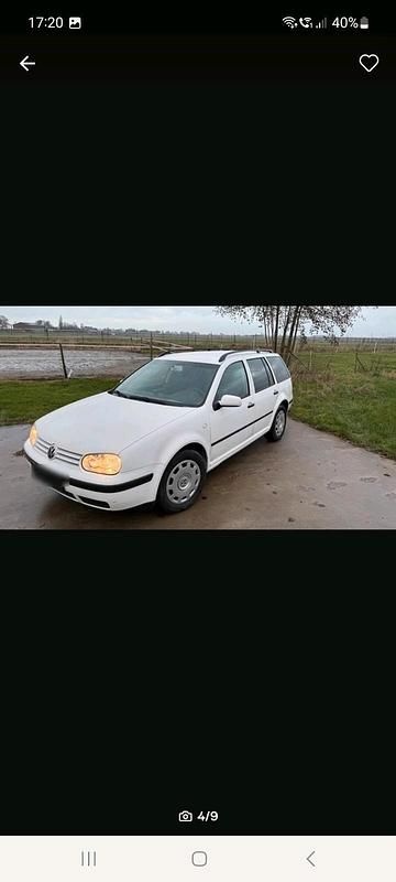 Weiß Gebraucht 2006 VW Golf IV Kombi | 1.950 € (Fairer Preis) - Bild 1/4