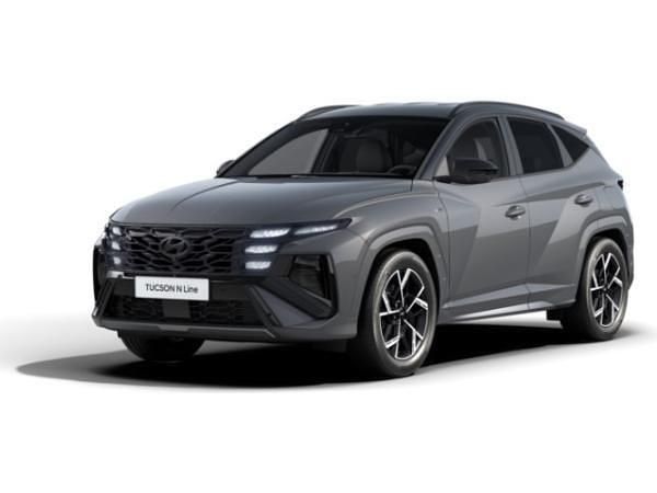 Neu Hyundai Tucson N Line 160 PS (117 kW) 2025 Silber (ecotronic grey / abyss black / mic) SUV
