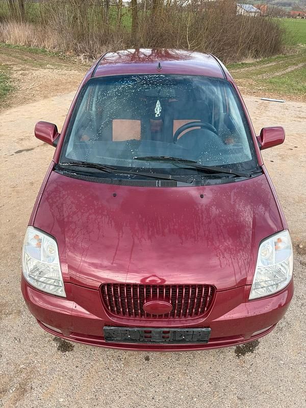 Gebraucht Kia Picanto 65 PS (47 kW) 2006 Rot Kleinwagen