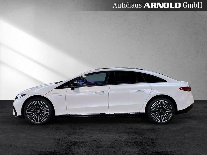 Gebraucht Mercedes EQS580 AMG 384 kW (523 PS) 2025 Manufaktur diamantweiß bright (metallic) Limousine