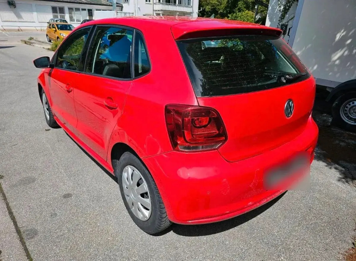 Gebraucht VW Polo 69 PS (50 kW) 2010 Rot Kleinwagen