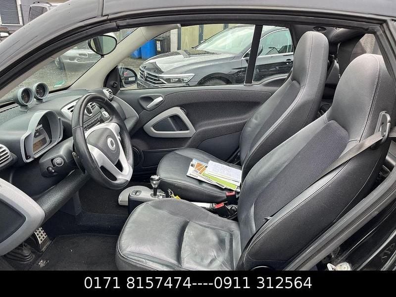 Gebraucht Smart ForTwo Cabrio Brabus 98 PS (72 kW) 2008 Schwarz Cabrio