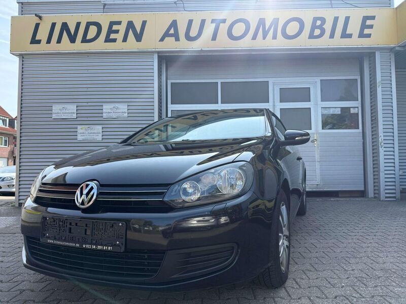 Schwarz Gebraucht 2013 VW Golf Cabriolet Basis Cabrio | 4.350 € (Etwas zu teuer) - Bild 1/4
