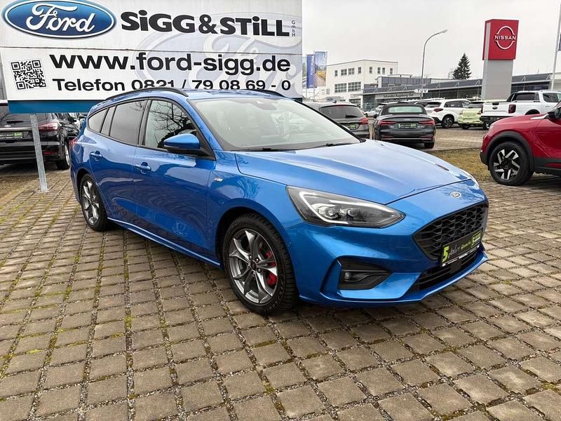 Gebraucht Ford Focus ST-Line X 155 PS (114 kW) 2021 Dynamicblau metallic Kombi