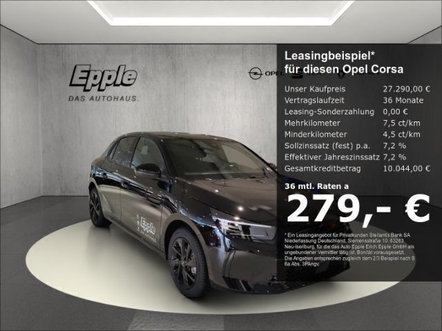 Lackierung schwarz perla nera/typ aussenverkleidung metalliclackierung Gebraucht 2024 Opel Corsa Kleinwagen | 27.290 € (Teuer) - Bild 1/4