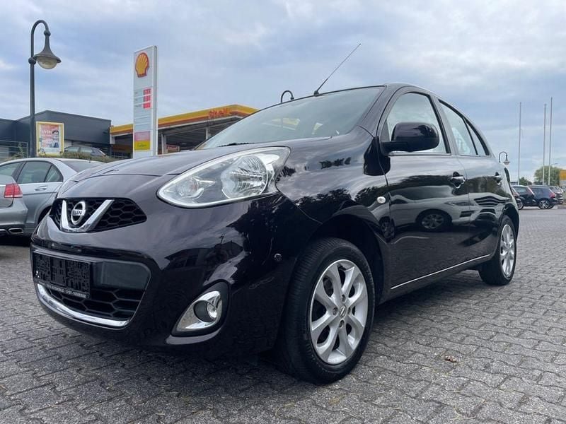 Night shade (m) Gebraucht 2013 Nissan Micra Acenta Kleinwagen | 4.499 € (Fairer Preis) - Bild 1/4