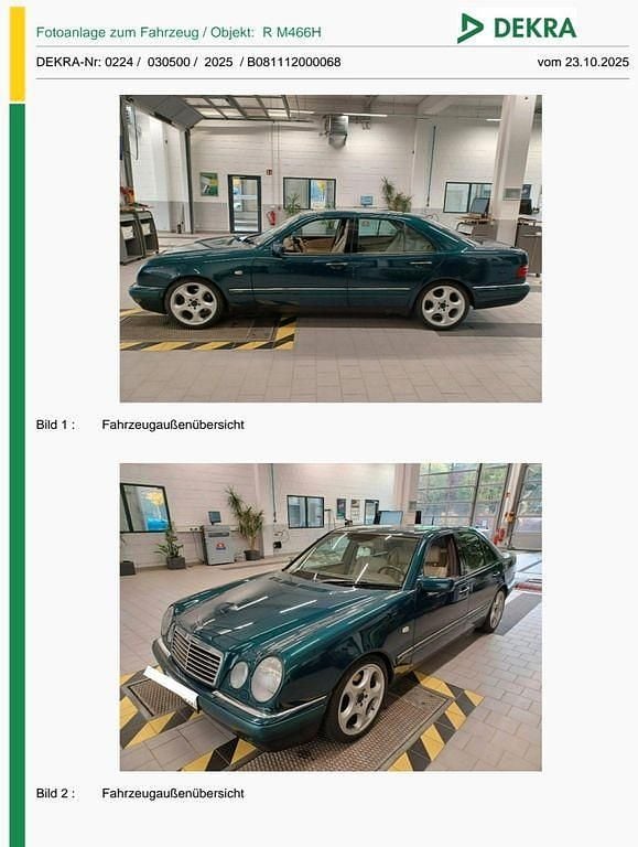 Gebraucht Mercedes E320 Elegance 220 PS (161 kW) 1995 Grün Limousine