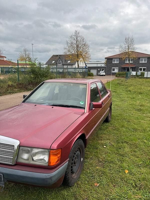 Usata Mercedes 190 1991 Rosso Berlina