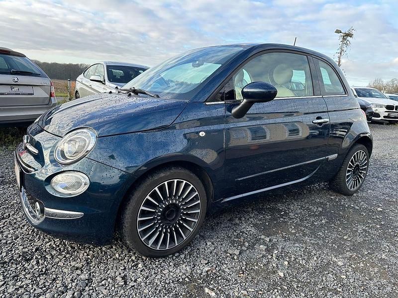Blau Gebraucht 2017 Fiat 500 Lounge Kleinwagen | 6.800 € (Fairer Preis) - Bild 1/4