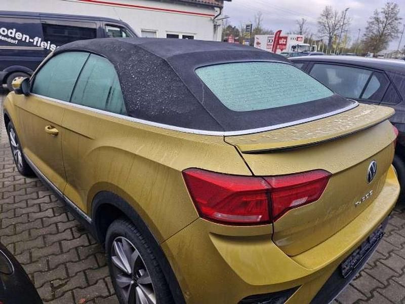 Gebraucht VW T-Roc Cabriolet Style 110 PS (80 kW) 2021 Gelb Cabrio