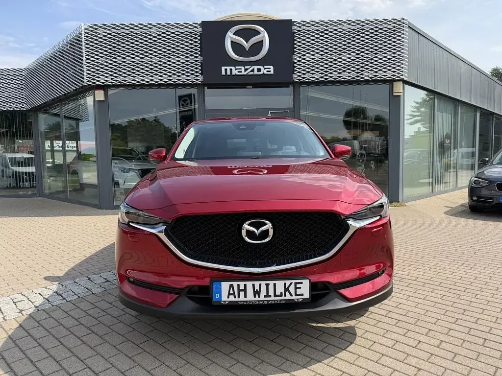 Gebraucht Mazda CX-5 Exclusive-Line 165 PS (121 kW) 2018 Rot SUV