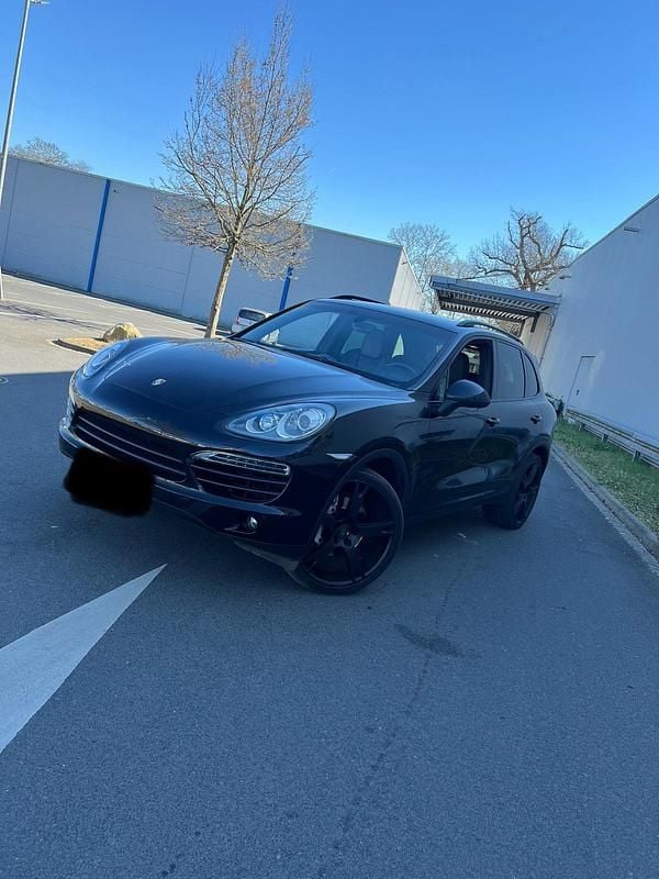 Schwarz Gebraucht 2012 Porsche Cayenne SUV | 16.990 € (Superpreis) - Bild 1/4