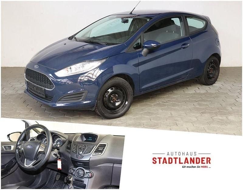 Blau Gebraucht 2017 Ford Fiesta Trend Kleinwagen | 5.990 € (Guter Preis) - Bild 1/4