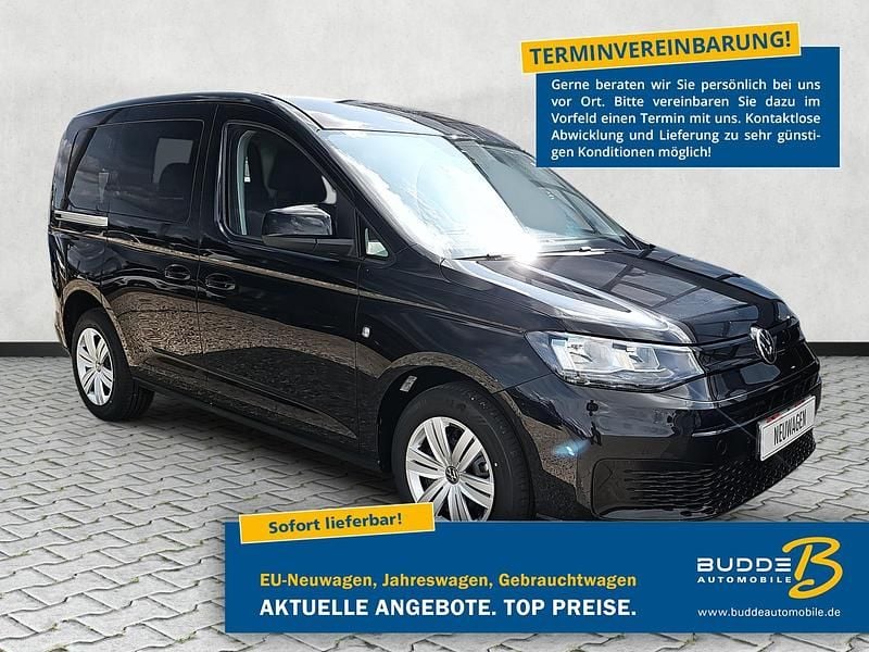 Deep black perleffekt Neu 2025 VW Caddy Family Van / Kleinbus | 31.980 € (Superpreis) - Bild 1/4
