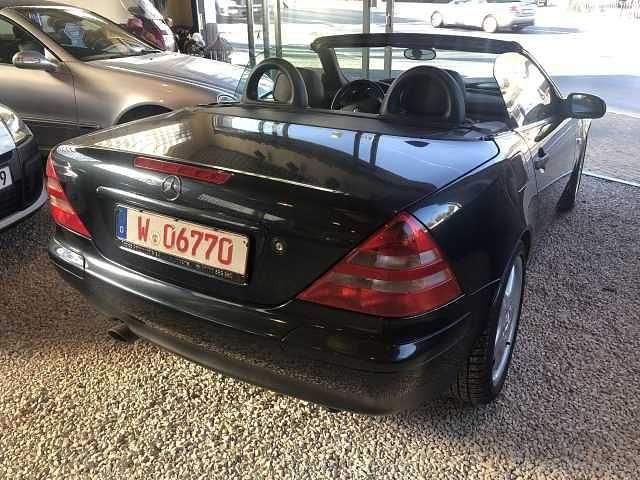 Gebraucht Mercedes SLK230 193 PS (141 kW) 1998 Blau metallic Cabrio