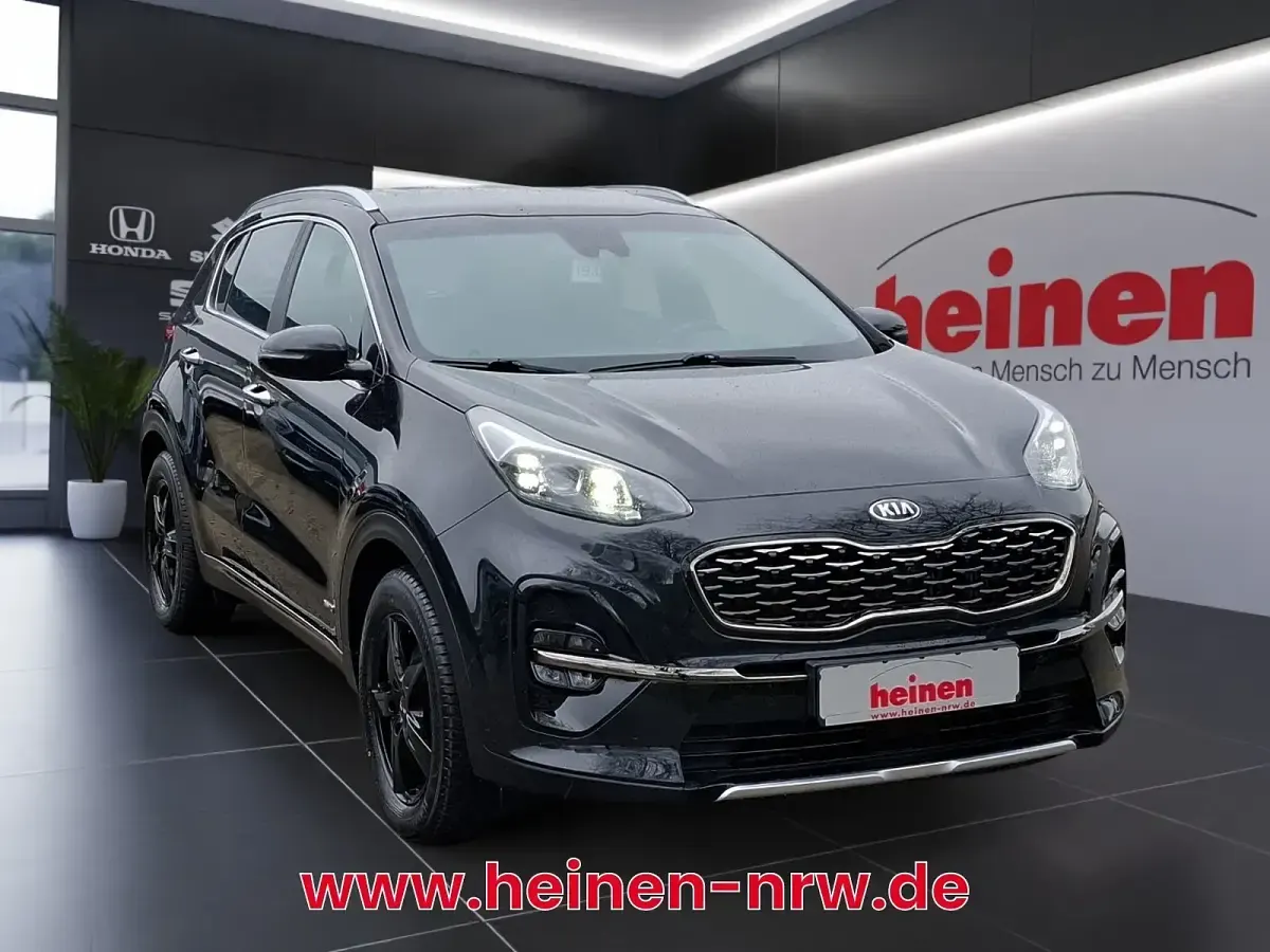 Gebraucht Kia Sportage GT-Line 180 PS (132 kW) 2021 Schwarz SUV