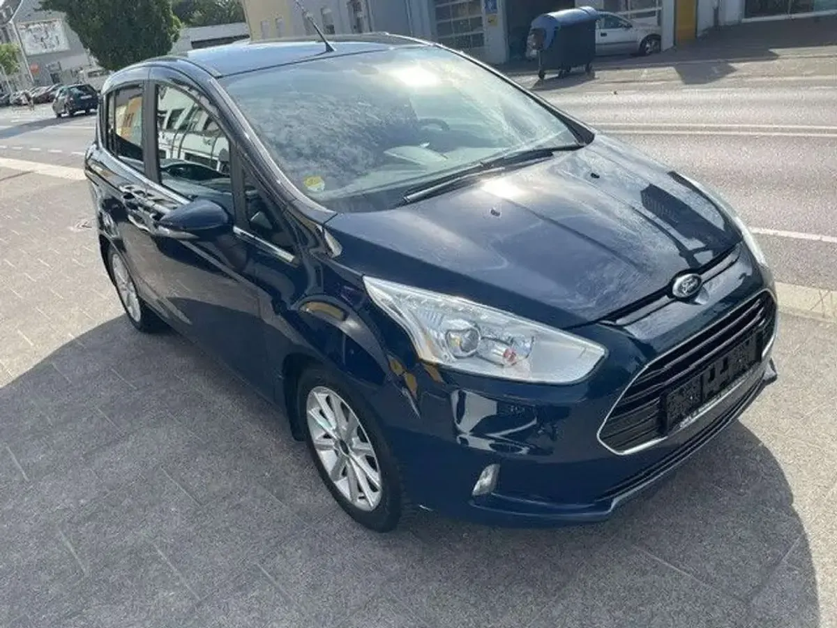 Gebraucht Ford B-MAX Titanium 125 PS (91 kW) 2017 Blau Van / Kleinbus