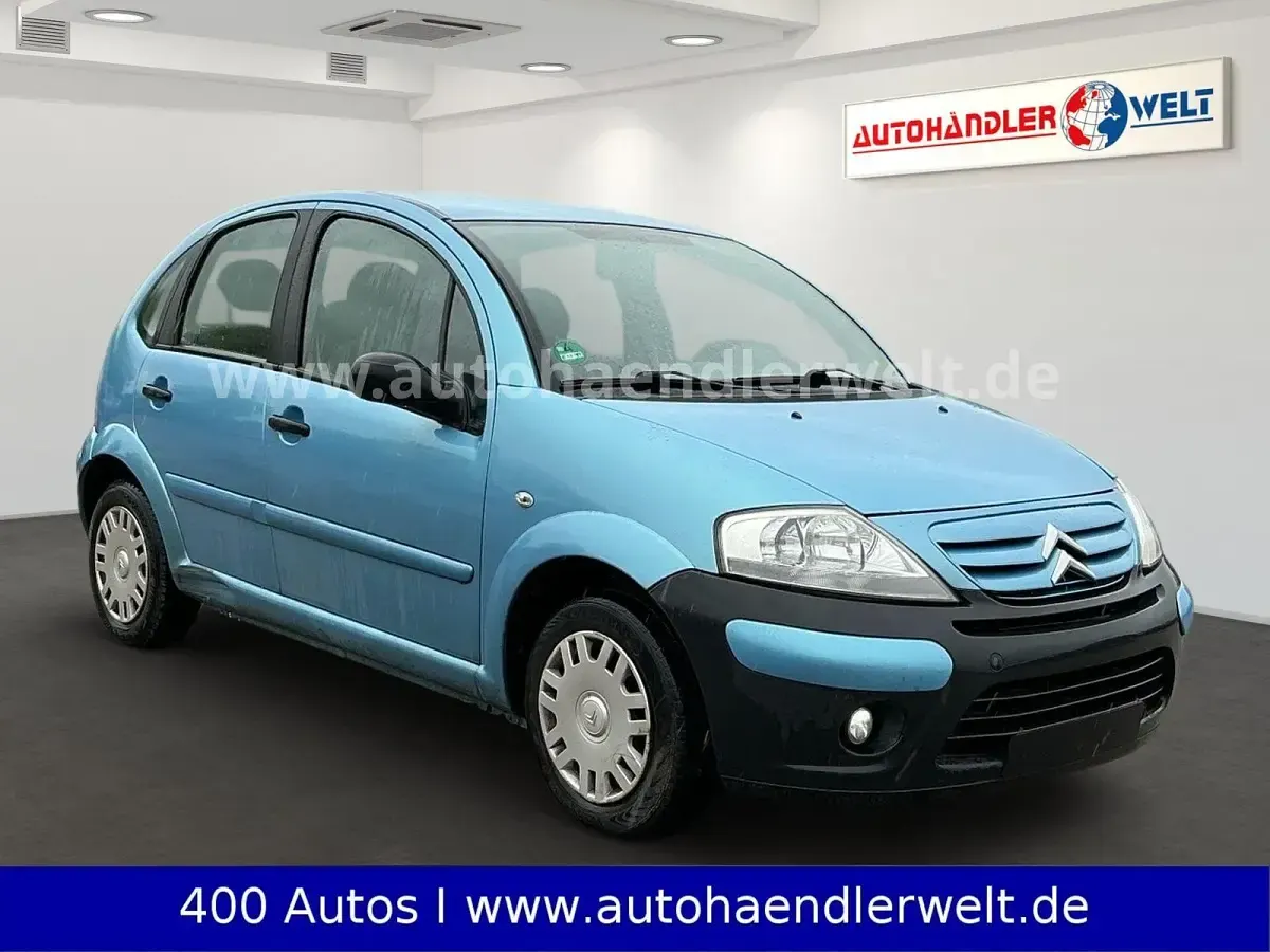 Gebraucht Citroën C3 73 PS (53 kW) 2009 Blau Kleinwagen