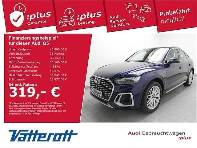 Gebraucht 2022 Audi Q5 Sportback S-Line SUV | 43.880 € (Superpreis) - Bild 1/4
