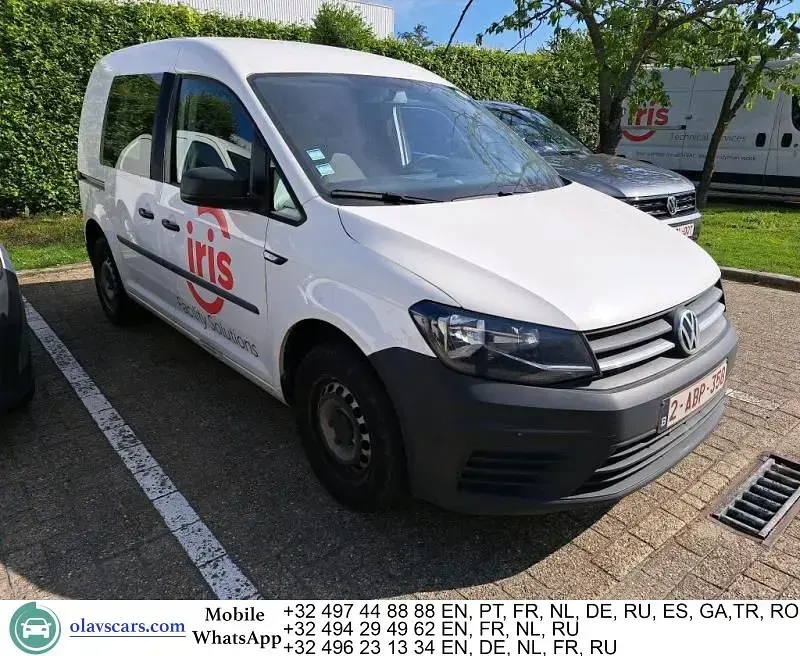Usata VW Caddy 75 CV (55 kW) 2021 Bianco Monovolume