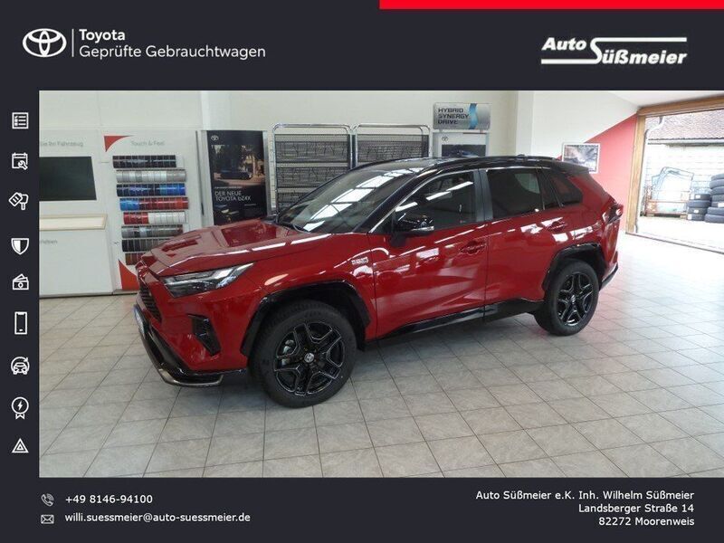 Rot Gebraucht 2023 Toyota RAV4 Hybrid Sport SUV | 53.390 € (Teuer) - Bild 1/4