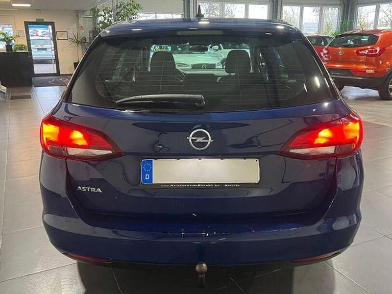 Gebraucht Opel Astra 110 PS (80 kW) 2019 Blau Kombi