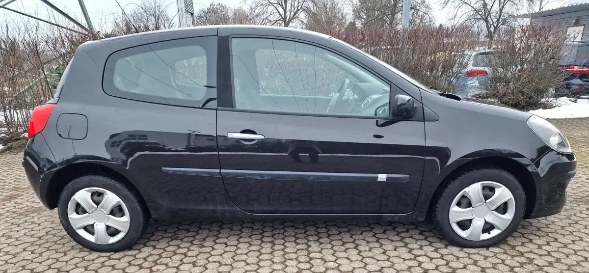 Gebraucht Renault Clio 75 PS (55 kW) 2007 Schwarz Kleinwagen