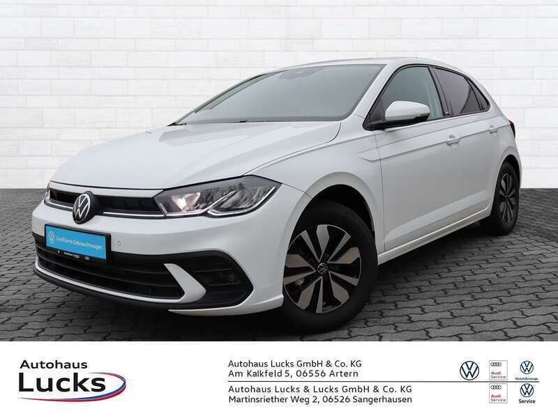 Gebraucht VW Polo Move 80 PS (58 kW) 2024 Weiß (pure white) Kleinwagen