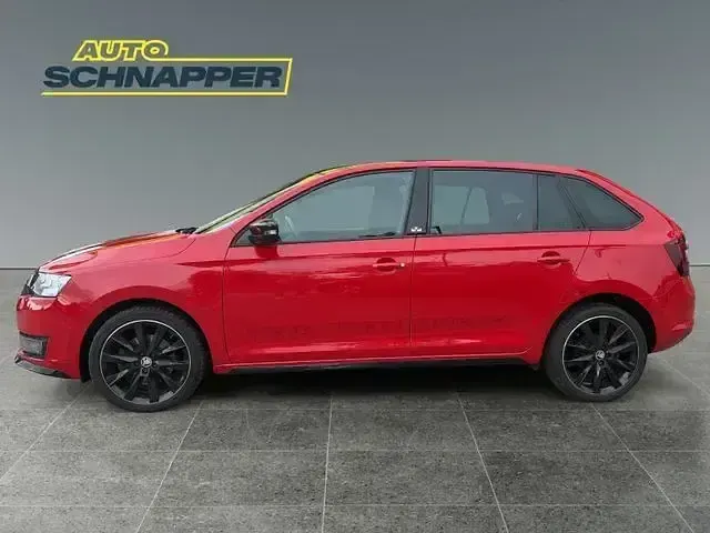 Gebraucht Skoda Rapid Monte Carlo 110 PS (80 kW) 2017 Rot Kleinwagen