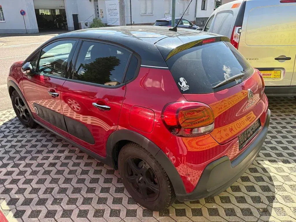 Gebraucht Citroën C3 PureTech 110 PS (80 kW) 2018 Rot Kleinwagen