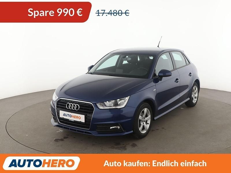 Blau Gebraucht 2018 Audi A1 Comfort Kleinwagen | 16.490 € (Guter Preis) - Bild 1/3