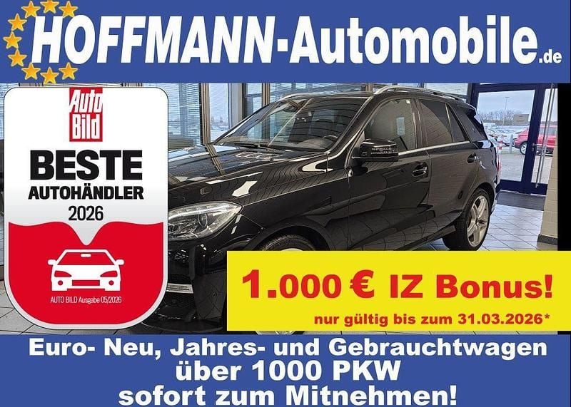 Schwarz Gebraucht 2013 Mercedes ML350 Sport SUV | 18.600 € (Superpreis) - Bild 1/4