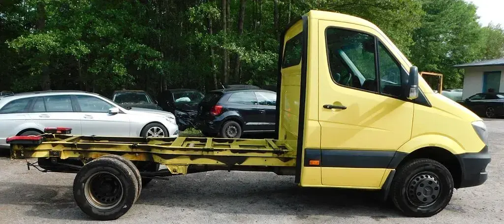 Gebraucht Mercedes Sprinter 163 PS (119 kW) 2018 Gelb Van