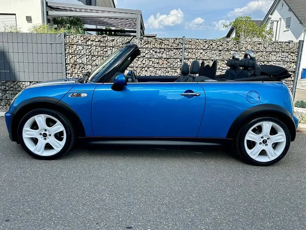 Gebraucht Mini Cooper S Cabriolet 170 PS (125 kW) 2008 Blau Cabrio