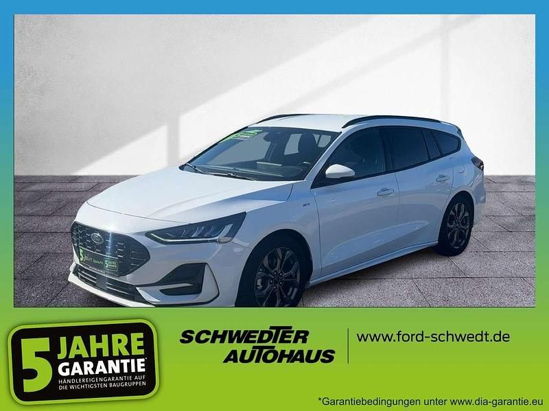 Frostweiß Gebraucht 2024 Ford Focus ST-Line Kombi | 18.990 € (Superpreis) - Bild 1/4