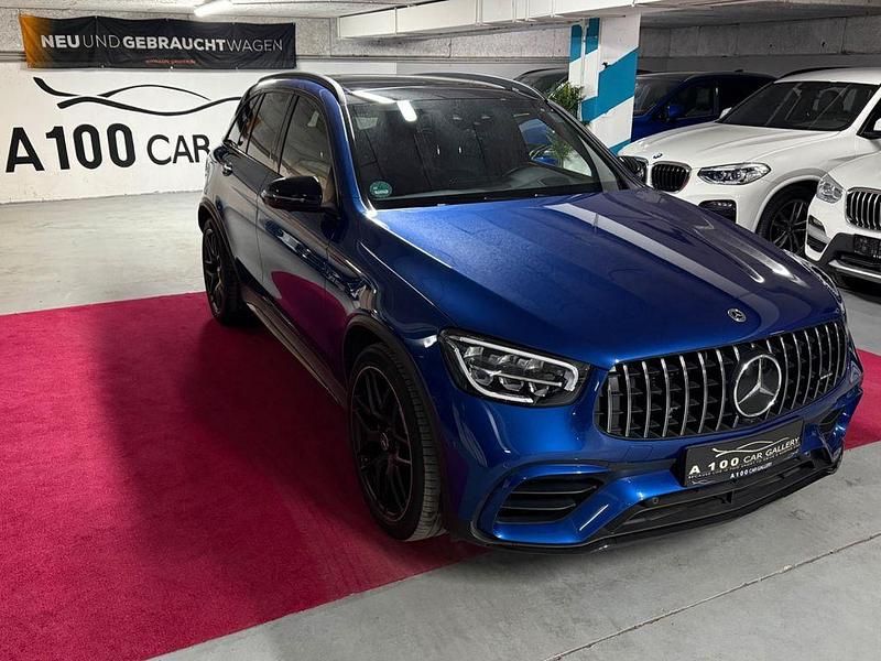 Gebraucht Mercedes GLC63 AMG AMG 476 PS (350 kW) 2021 Blau SUV