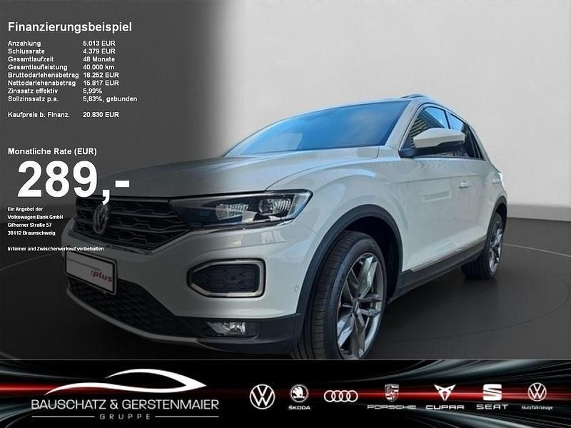 Weiß Gebraucht 2018 VW T-Roc Sportline SUV | 22.440 € (Fairer Preis) - Bild 1/4