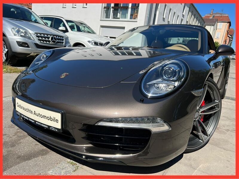 Anthrazitbraunmetallic Gebraucht 2012 Porsche 911 Carrera S Cabriolet Cabrio | 85.999 € (Etwas zu teuer) - Bild 1/4